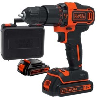���������� BLACK&DECKER BDCHD18KB, �������, 18V, 30��, Li-Ion, 2���. 