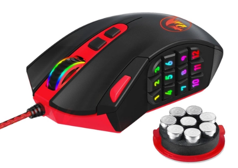 ���� REDRAGON (78177) M901-2 12400 DPI, MMO 