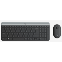IT/��� LOGITECH MK470 Slim Wireless Combo, US, Graphite (920-009204) 