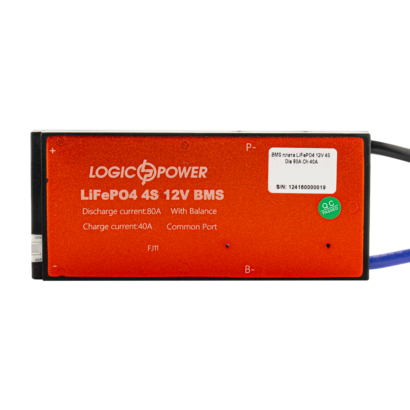 BMS ����� LiFePO4 12V 4S Dis 80A Ch 40A 