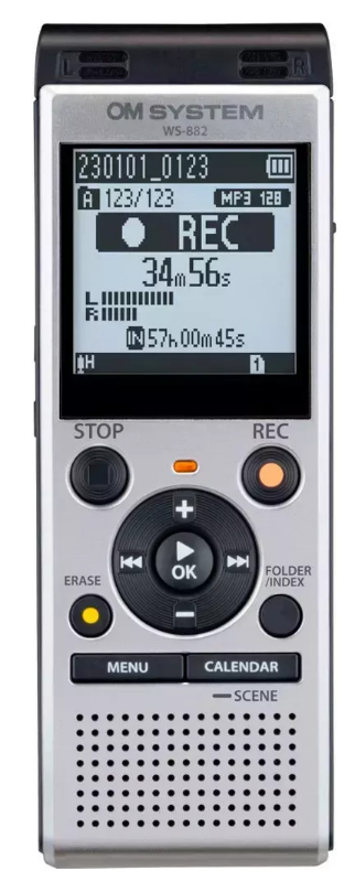 �������� �������� OLYMPUS OM SYSTEM WS-882 Silver (4GB) 