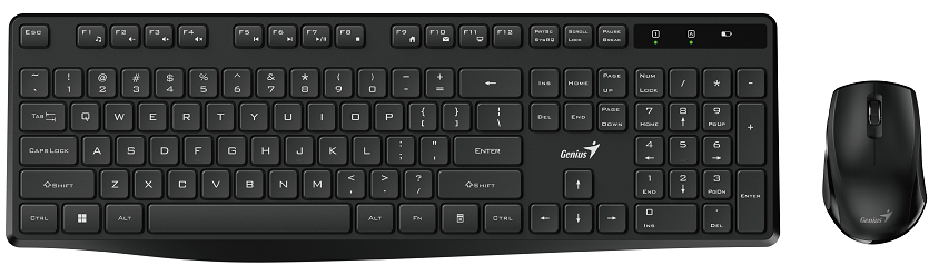 IT/��� GENIUS KM-8206S, ������, 2.4GHZ, UKR 
