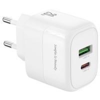 �������� ������� XO L137 - 20W PD USB-C & 18W QC USB-A (�����) 