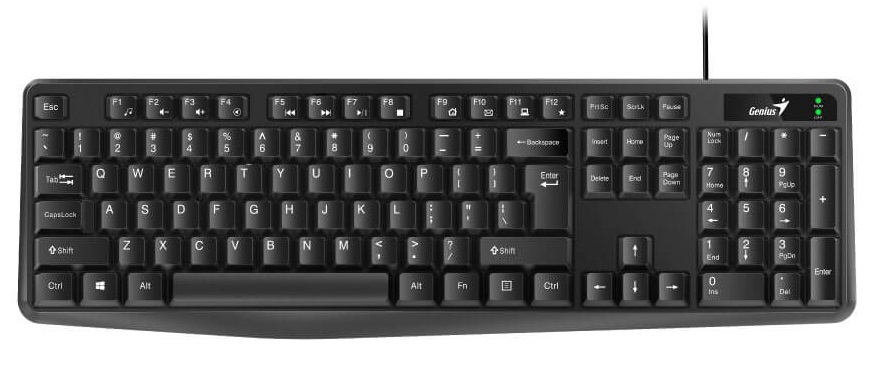 ��������� GENIUS KB-117 USB Black UKR 