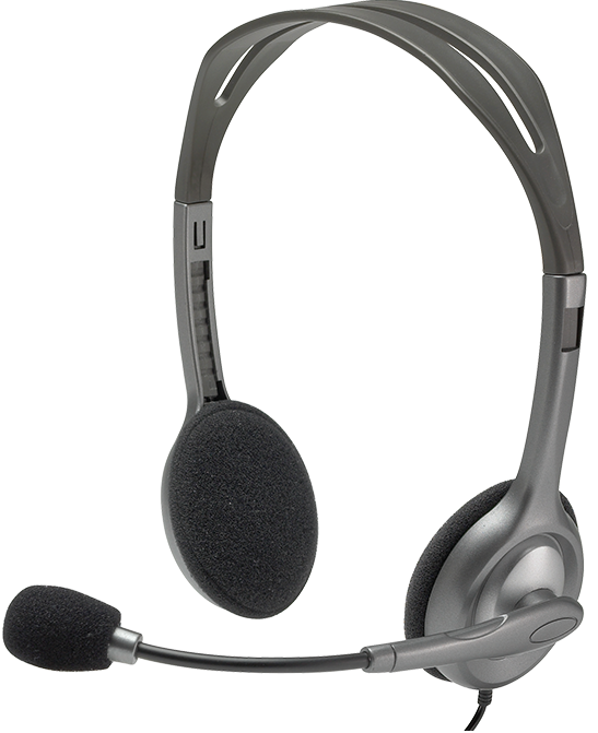 ��������� LOGITECH ��������� Stereo Headset H111 (����) 