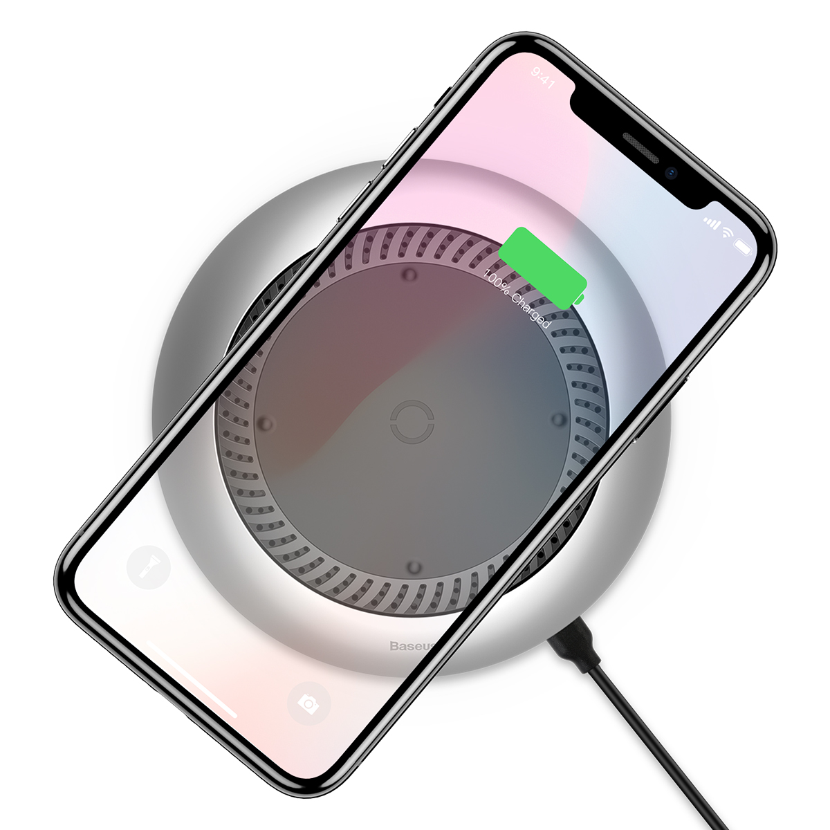 ������������ �������� ���������� Baseus Whirlwind Silver (CCALL-XU0S) 