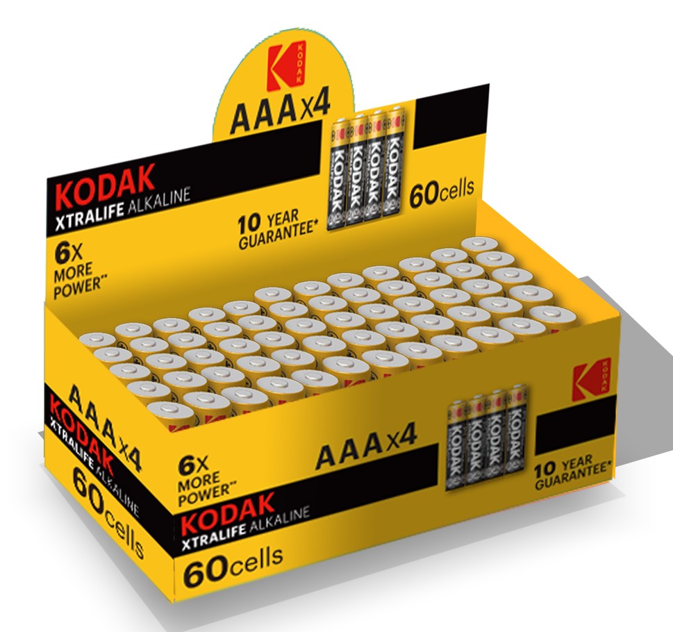 ��������� KODAK XTRALIFE LR03 1x4 ��. ������� 