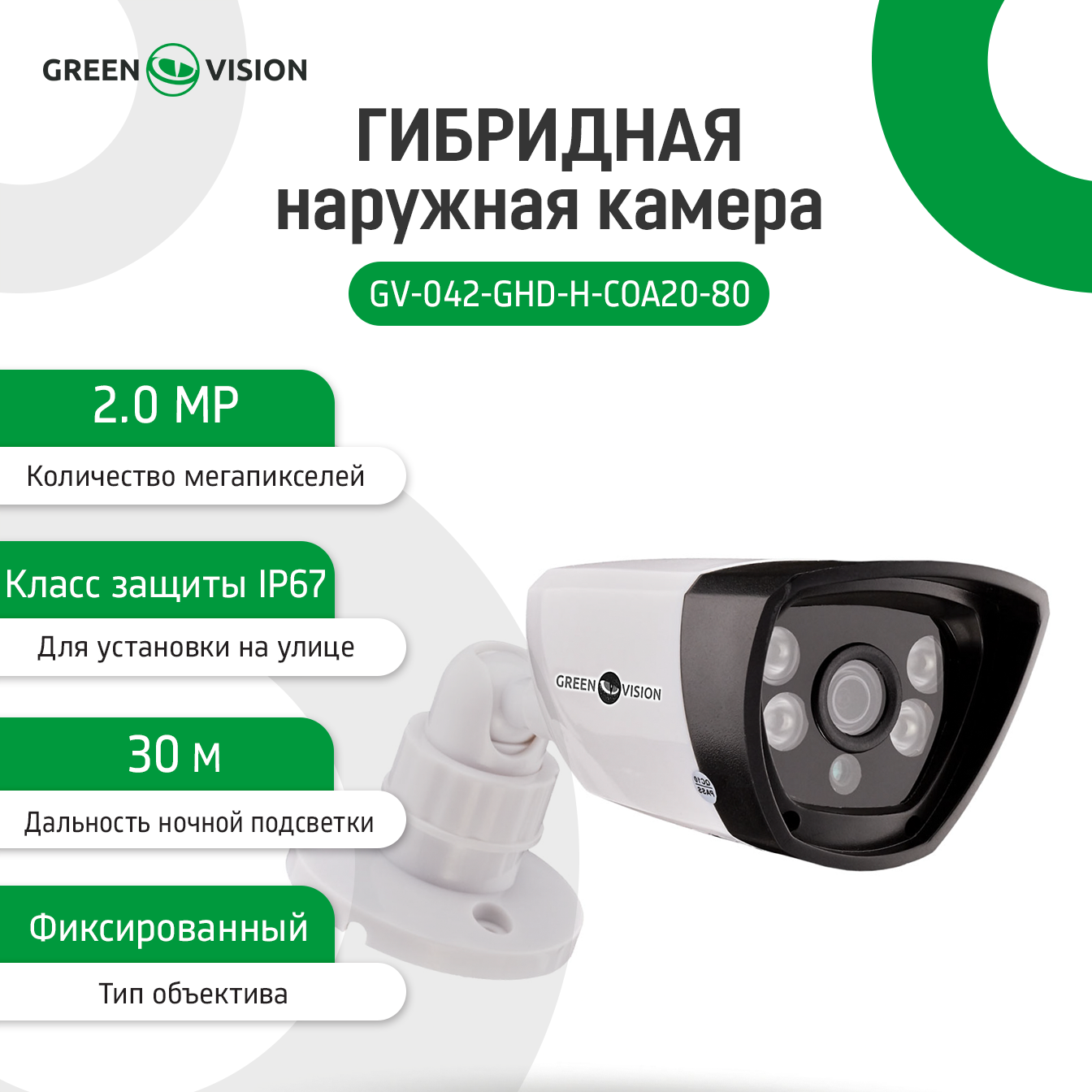 ��������� �������� ������ GV-042-GHD-H-COA20-80 1080� 