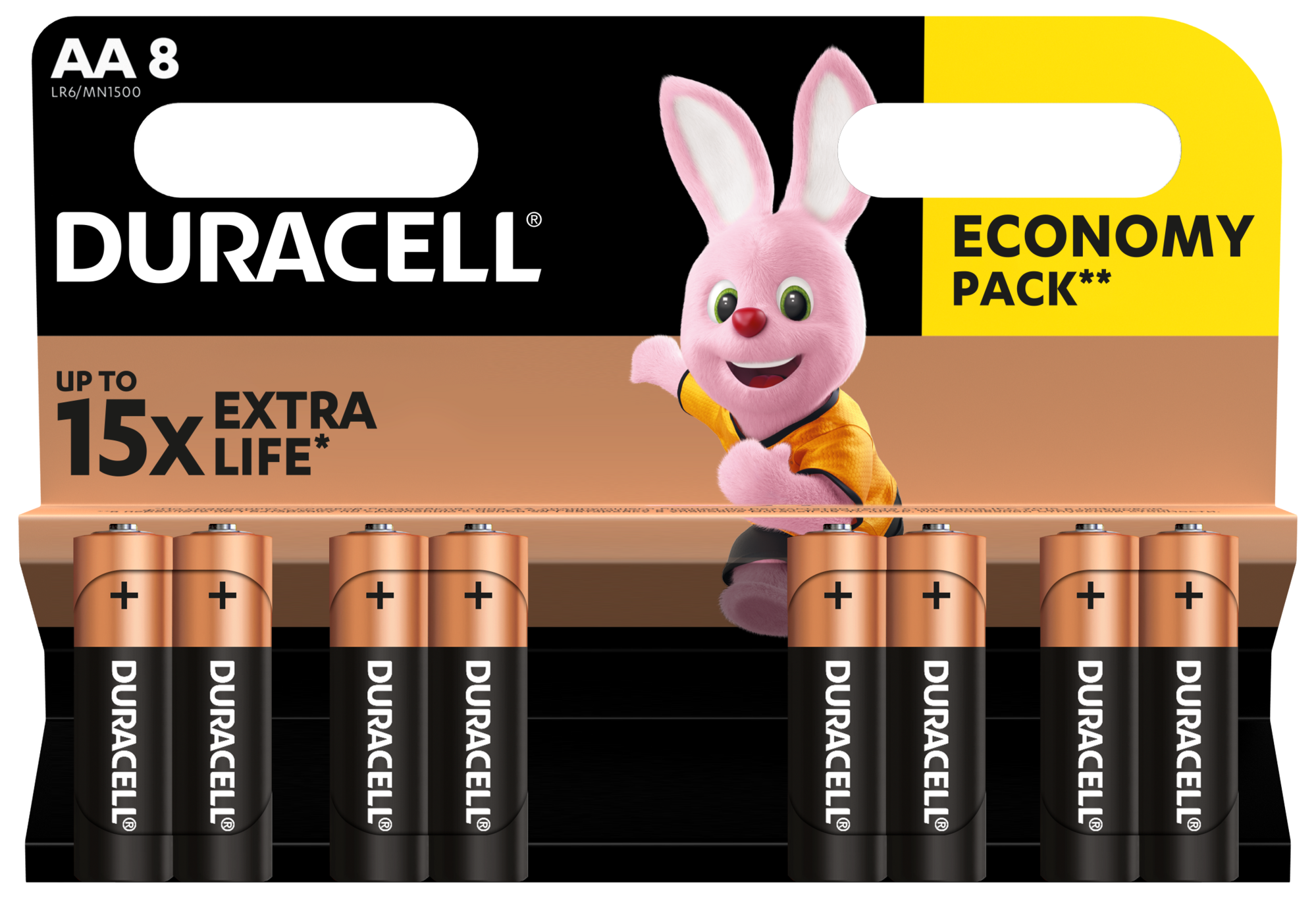 ��������� DURACELL LR06 MN1500 1x8 ��. 