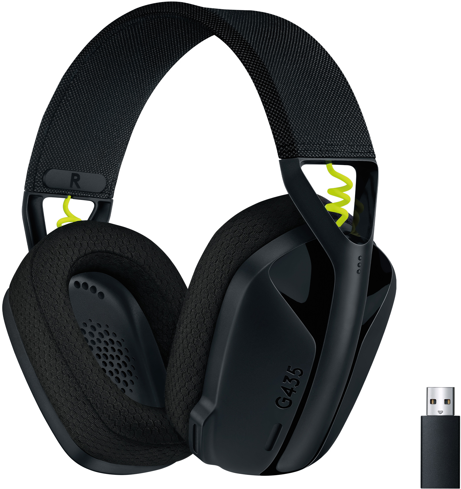 ��������� LOGITECH G435 LIGHTSPEED Wireless Gaming - BLACK (981-001050) 