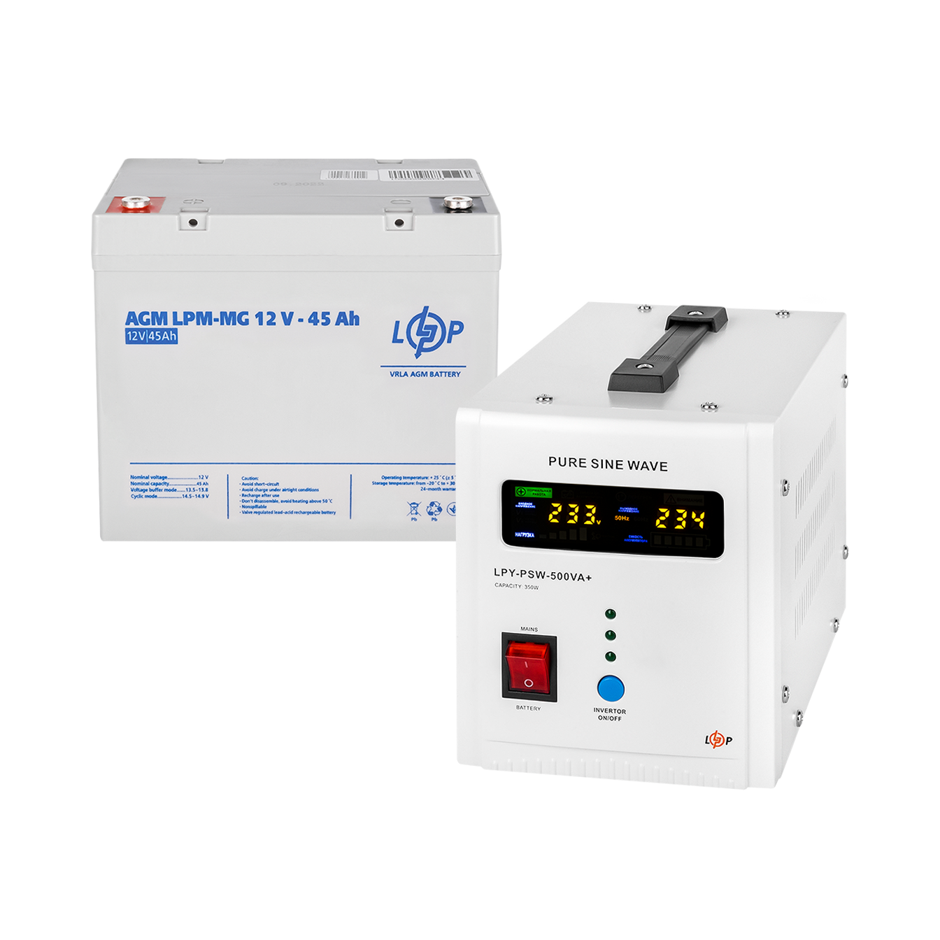 �������� ���������� ������� ��� ����� LogicPower 500 + ������������� ������� 540Wh 