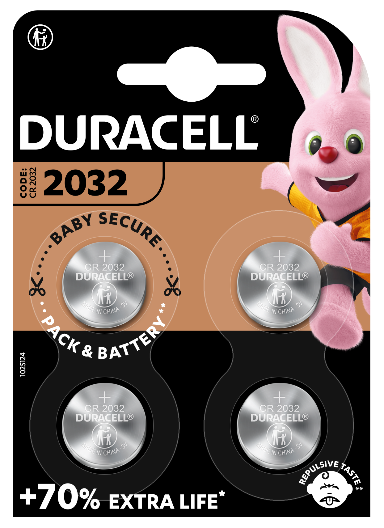 ��������� DURACELL DL2032 DSN ��. 4��. 