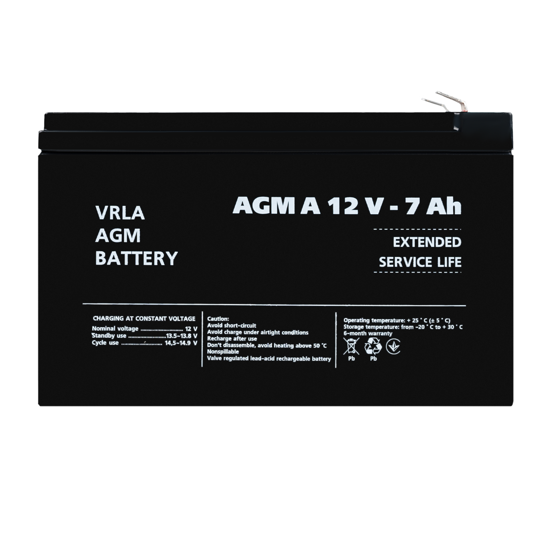 ����������� ��� ������������ AGM � 12V - 7 Ah 