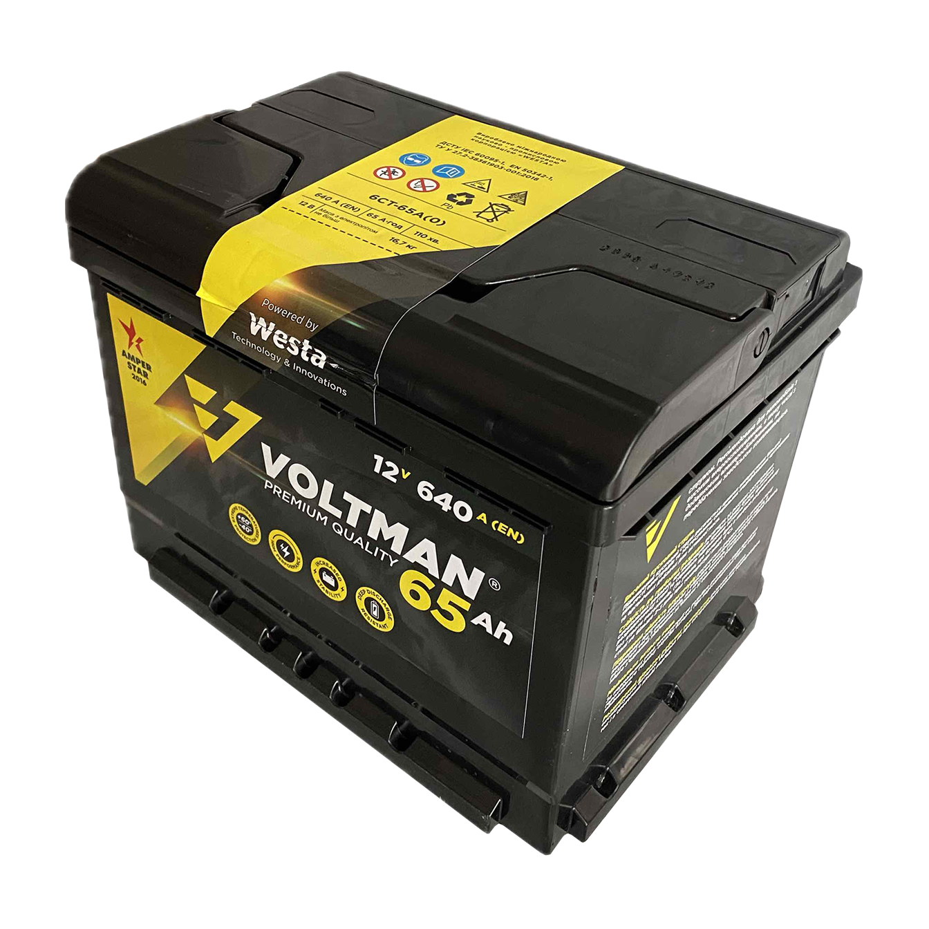 ����������� Westa PREMIUM VOLTMAN 6C�-65 � + ����� 