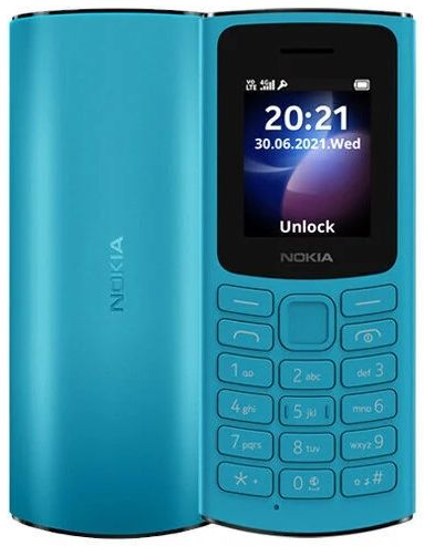 �������� ������� NOKIA 105 (cyan) TA-1569 