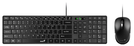 IT/��� GENIUS C-126 SlimStar USB Black Ukr 