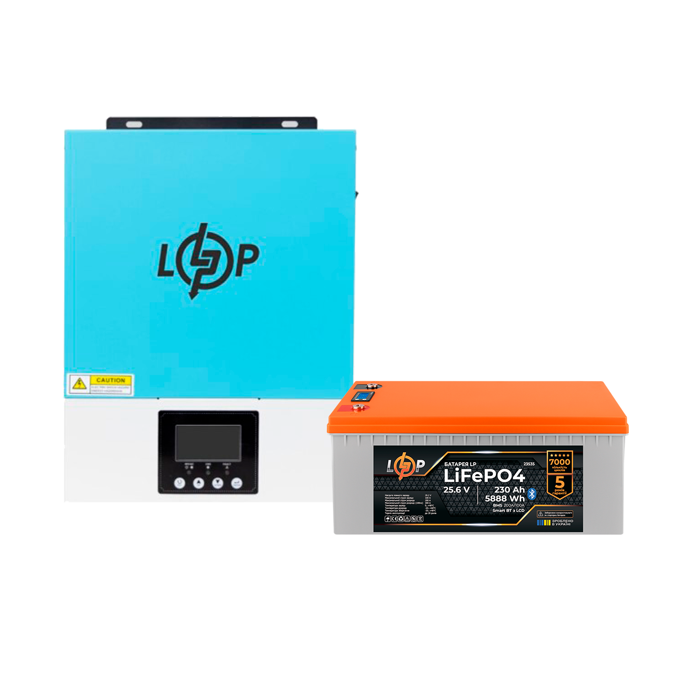 �������� ���������� ������� LogicPower W3000 + �������� (LiFePO4) ������� 5888Wh 