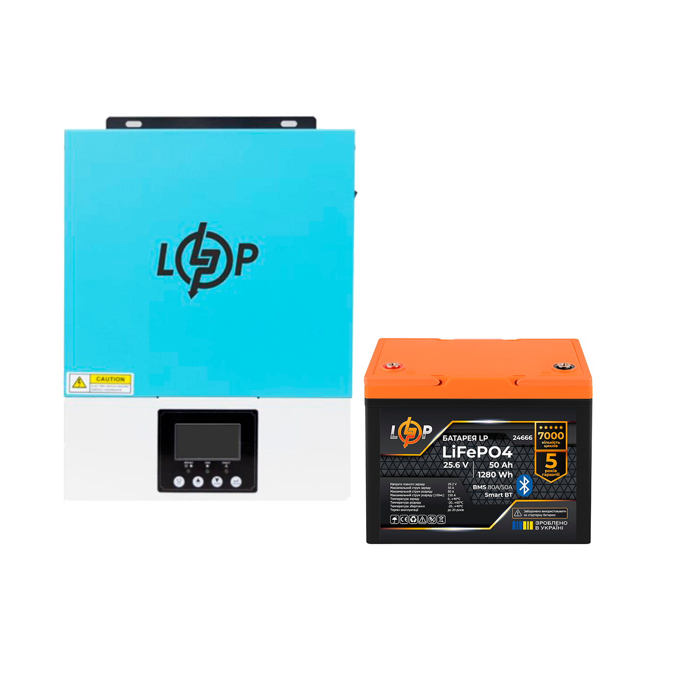 �������� ���������� ������� LogicPower W3000 + �������� (LiFePO4) ������� 1280Wh 