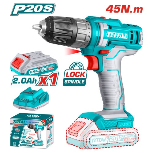���������� TOTAL TDLI200518 20�, Li-Ion, 1���. 