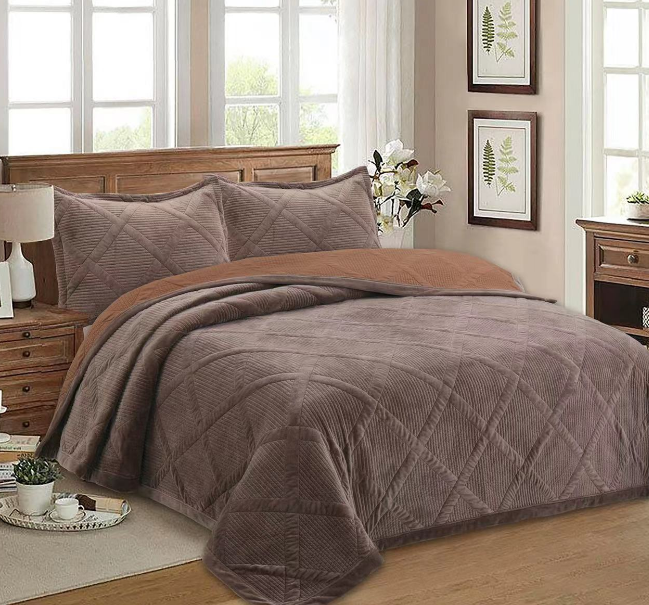 �������� ��� ���� SOHO ��������� 200*230 �� VELUR Cinnamon 