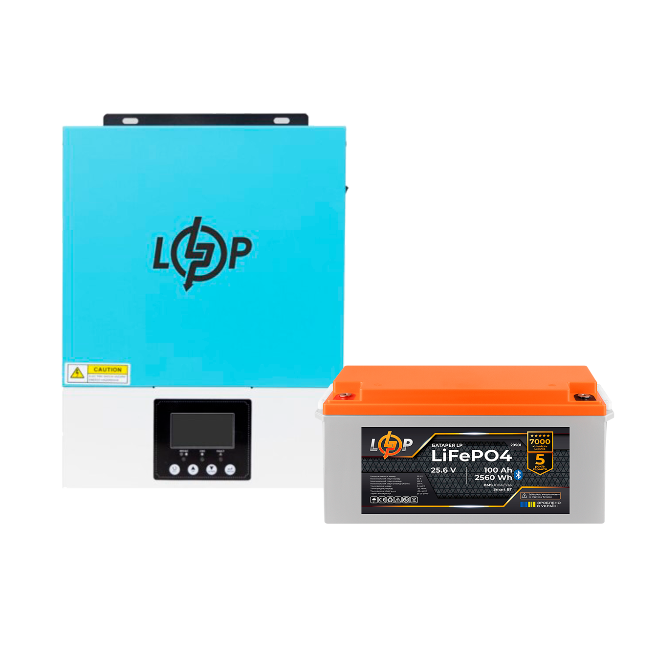 �������� ���������� ������� LogicPower W3000 + �������� (LiFePO4) ������� 2560Wh 