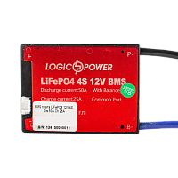 BMS ����� LiFePO4 12V 4S Dis 50A Ch 25A 