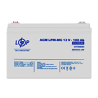 ����������� ������������� LPM-MG 12V - 100 Ah 