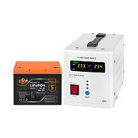 �������� ���������� ������� LogicPower B500 + �������� (LiFePO4) ������� 819 Wh 