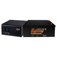 �������� ���������� ������� LP (LogicPower) ��� + �������� (LiFePO4) ������� (UPS 430VA + ��� LiFePO4 2560W) 