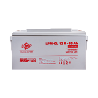 ����������� ������� LPM-GL 12V - 65 Ah 