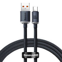 ������ Baseus Crystal Shine USB 2.0 to Type-C 100W 1.2M ������ (CAJY000401) 