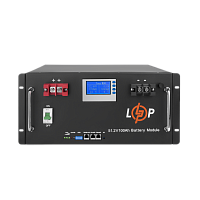 ����������� LP LiFePO4 48V (51,2V) - 100 Ah (5120Wh) (Smart BMS 100A) � LCD RM 