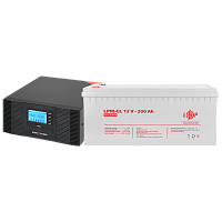�������� ���������� ������� LP (LogicPower) ��� + ������� ������� (UPS B1500 + ��� GL 2400W) 