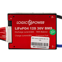 BMS ����� LiFePO4 36V 12S Dis 60A Ch 30A 
