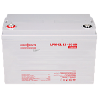 ����������� ������� LP-GL 12V - 80 Ah Silver 