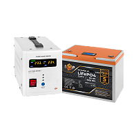 �������� ���������� ������� LP (LogicPower) ��� + �������� (LiFePO4) ������� (UPS �500+ ��� LiFePO4 819W) 