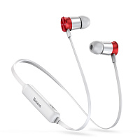 ������������ �������� Baseus Sports Encok S07 Silver/Red (NGS07-S9) 