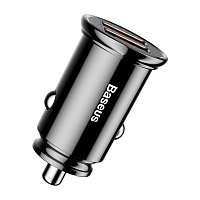 ������������� �������� ���������� Baseus Circular Plastic A+A 30W Dual QC3.0 ������ (CCALL-YD01) 
