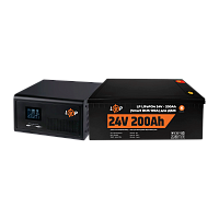 �������� ���������� ������� LP (LogicPower) ��� + �������� (LiFePO4) ������� (UPS 2300VA + ��� LiFePO4 5120W) 